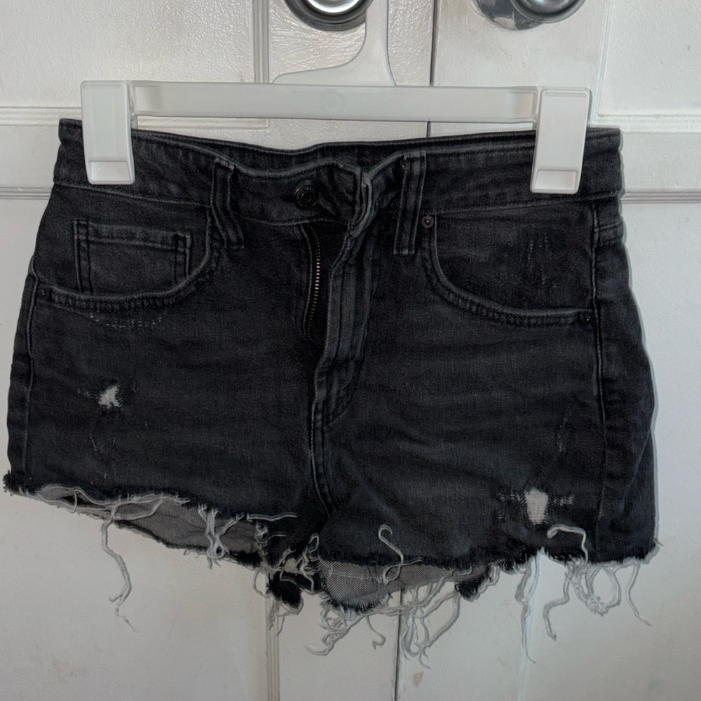 Wild Fable Black Jean Shorts / Highest Rise Mom Shorts